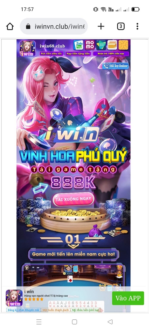 game iwin68, cổng game iwin68, game ăn tiền